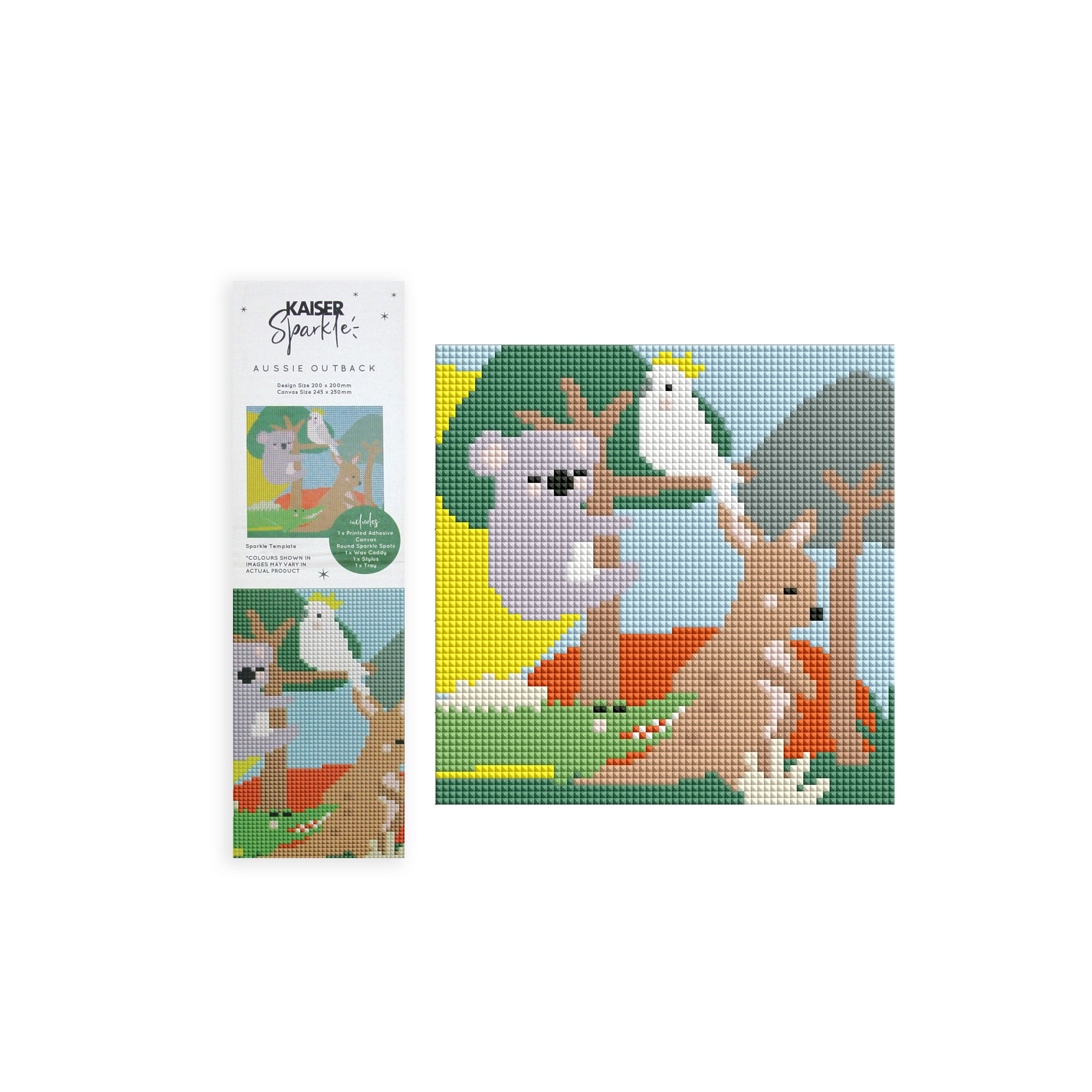 Sparkle Kids Kits 20x20cm - AUSSIE OUTBACK